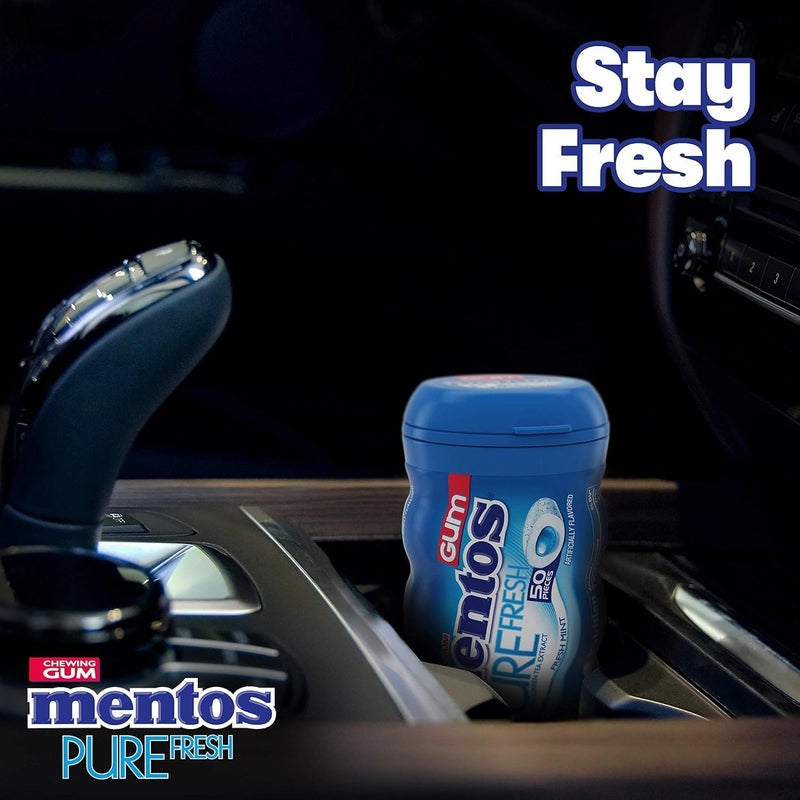 Mentos Pure Fresh Sugar-Free Chewing Gum - Fresh Mint - Image 3